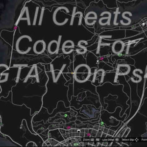 All GTA V Cheat Codes PS4