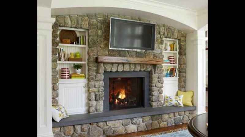 How to Mount TV on Uneven Stone Fireplace