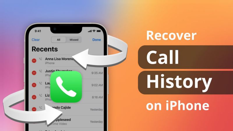 How To Retrieve Deleted Call Log iPhone Without Computer
