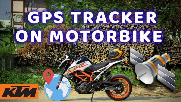 where to hide gps tracker on motorcycle